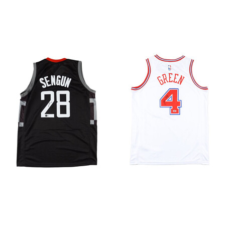 Rockets Young Stars Green & Sengun Jerseys