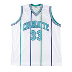 Hornets Legends Mourning & Rice Signed Jerseys