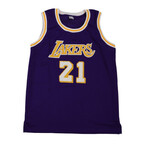 Lakers Legends Triple-Signed Jersey Collection