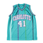 Hornets Legends Mourning & Rice Signed Jerseys