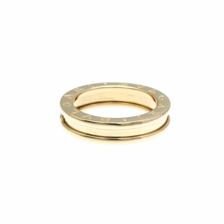 Bulgari // 18k Rose Gold B.Zero1 Ring // Ring Size: 6.5 // Store Display