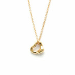 Tiffany & Co. // 18k Rose Gold Open Heart Pendant Necklace // 15.94" // Store Display