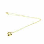 Louis Vuitton // 18k Yellow Gold Empreinte Pendant Necklace // 15.74" // Store Display