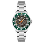 Duxot Atlantica Skeleton Diver Automatic // DX-2067-33