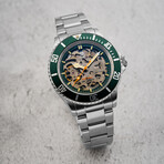 Duxot Atlantica Skeleton Diver Automatic // DX-2067-33