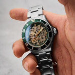 Duxot Atlantica Skeleton Diver Automatic // DX-2067-33