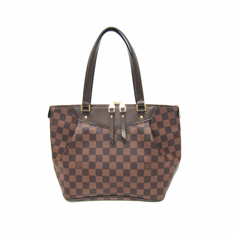 Louis Vuitton Damier Leather + Canvas Handbag I // Ebene (2011)