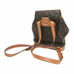 Louis Vuitton Monogram Leather Backpack // Monogram Brown