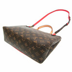 Louis Vuitton Monogram Leather Crossbody Handbag // Coquelicots + Monogram Brown