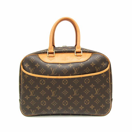 Louis Vuitton Monogram Leather Rounded-Square Handbag I // Monogram Brown