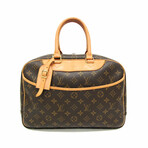 Louis Vuitton Monogram Leather Rounded-Square Handbag // Monogram Brown