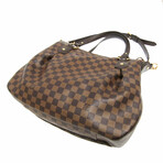 Louis Vuitton Damier Leather + Canvas Handbag IV // Ebene