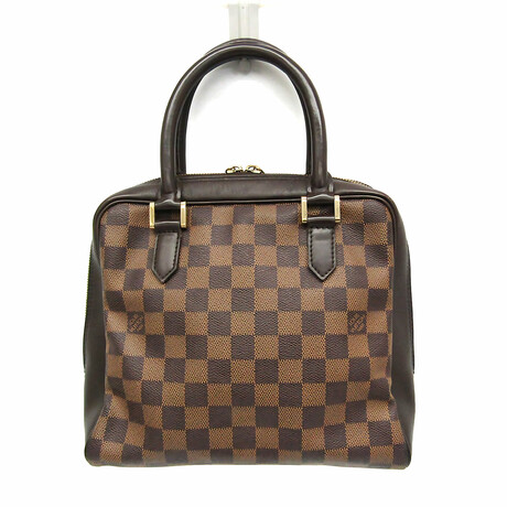 Louis Vuitton Damier Leather + Canvas Handbag II // Ebene