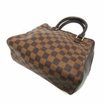 Louis Vuitton Damier Leather + Canvas Handbag II // Ebene