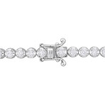 2 1/2ct TW Lab-Grown Diamond Tennis Bracelet // 14k White Gold // 7 in