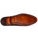 John // Caiman & Calf Leather Oxford Shoes // Brandy (US: 7)