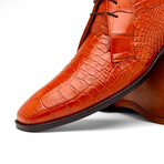 Pietro // Alligator Leather Chukka Boot // Honey (US: 9.5)