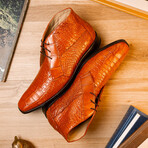 Pietro // Alligator Leather Chukka Boot // Honey (US: 9.5)