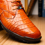 Vulcan // Alligator Leather Sneaker // Rustic Honey (US: 9)