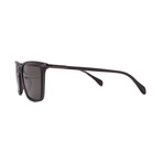 Rag & Bone // Men's RNB5028-G-S 0807 Square Sunglasses // Matte Black + Gray