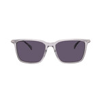 Rag & Bone // Men's RNB5028-G-S 63M Square Sunglasses // Gray Translucent + Dark Gray