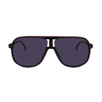 Carrera // Men's // 1047/S-OIT Aviator Sunglasses // Black Red + Gray