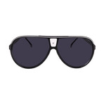 Carrera // Men's // 1050/S 80S- Aviator Sunglasses // Black White + Gray Gradient