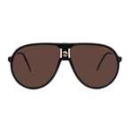 Carrera // Men's // 1034/S-807 Aviator  Sunglasses // Black + Brown Gradient