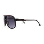 Carrera // Men's // 1047/S-OIT Aviator Sunglasses // Black Red + Gray