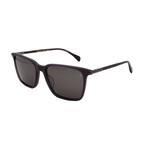 Rag & Bone // Men's RNB5028-G-S 0807 Square Sunglasses // Matte Black + Gray