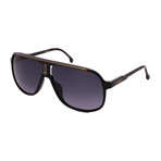 Carrera // Men's // 1047/S 2M2 Aviator  Sunglasses // Black + Gray Gradient