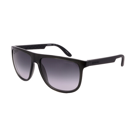 Carrera // Men's // 5003-DDL Square Sunglasses // Black + Grey Gradient