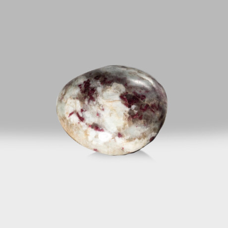 Genuine Polished Ruby in Quartz Palm Stone