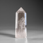 Genuine Polished Clear Quartz Point from Brazil // Small