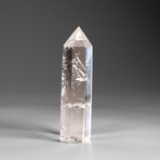 Genuine Polished Clear Quartz Point from Brazil // Medium