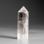 Genuine Polished Clear Quartz Point from Brazil // Small