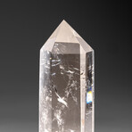 Genuine Polished Clear Quartz Point from Brazil // Medium