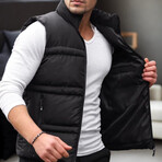 Puffer Vest // Black (S)