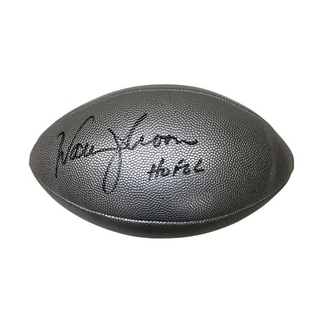 Warren Moon Autographed Football