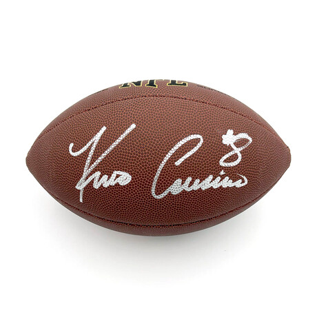 Kirk Cousins Autographed Football