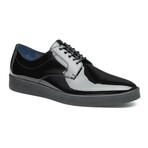 Bolivar Plain Toe Leather Derby  // Black (8)