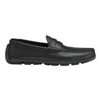 Damon Penny Leather Loafer // Black (9)