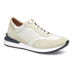 Briggs Jogger Leather Sneaker // White (8)