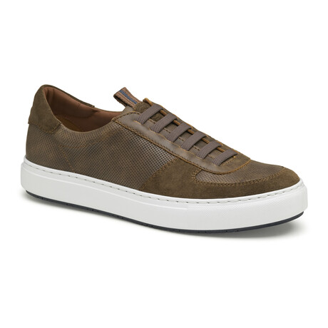 Anson U-Throat Leather Sneaker // Brown (8)