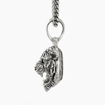 Tiger // Silver Pendant (Small)