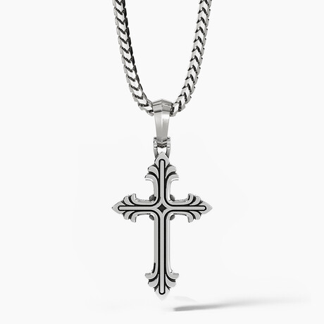 Silver Cross Pendant (Small)