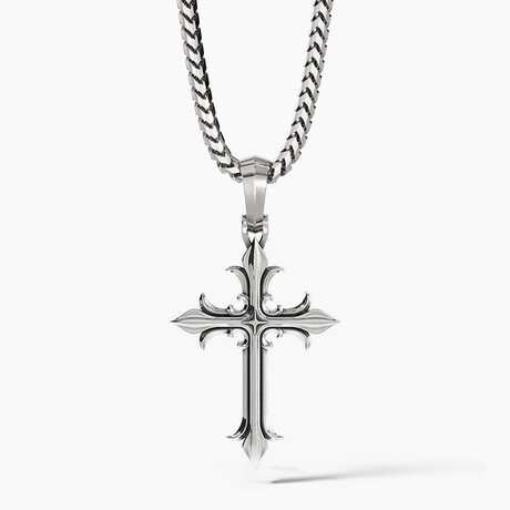 Silver Cross Pendant (Small)