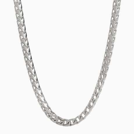 Silver Franco Chain // 5mm (24 in)