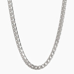 Silver Franco Chain // 5mm (24 in)