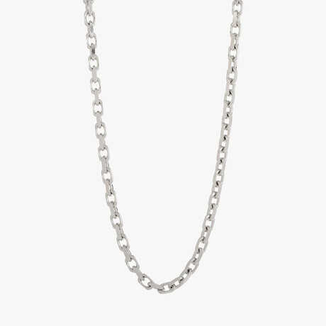 Silver Forza (Heavy Link) Chain // 2mm (20 in)